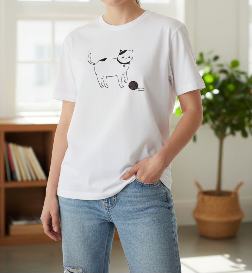 Yarn Cat T-Shirt