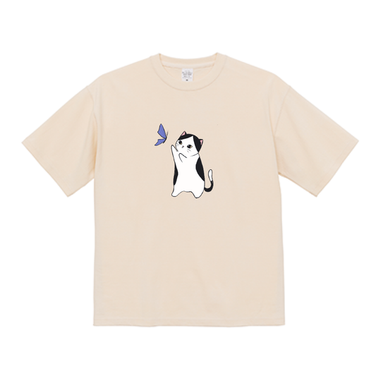 Butterfly Cat Big Tee