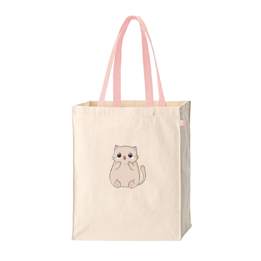 Happy Cute Cat Box Tote