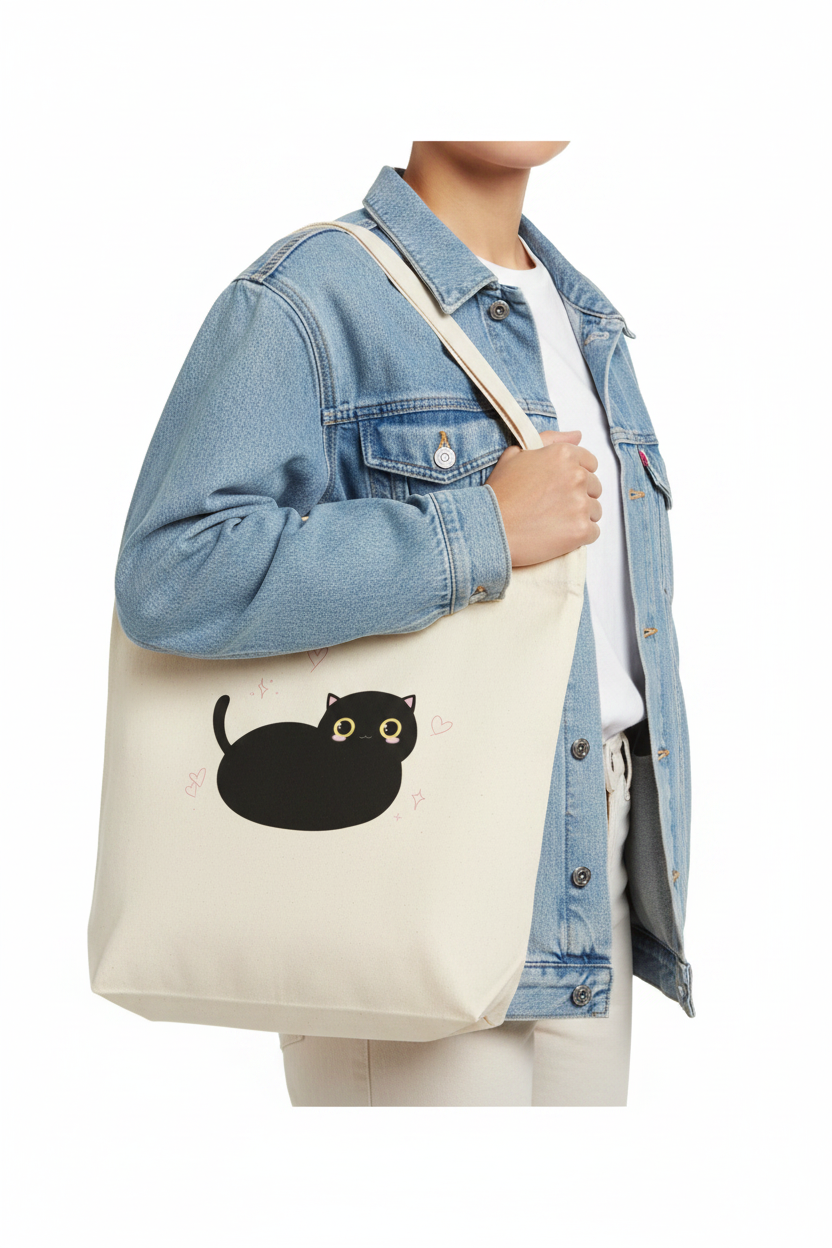 Kuro mochi Tote bag