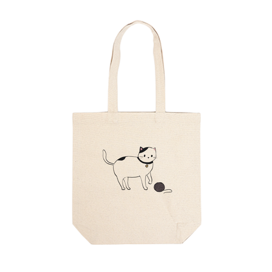 Yarn Cat Tote Bag